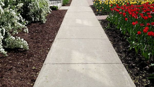 Cement Sidewalk Installation in Eden Prairie