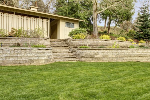 Retaining Wall Construction in Eden Prairie
