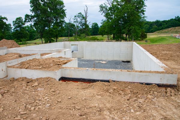 Basement Foundation Pouring in Eden Prairie